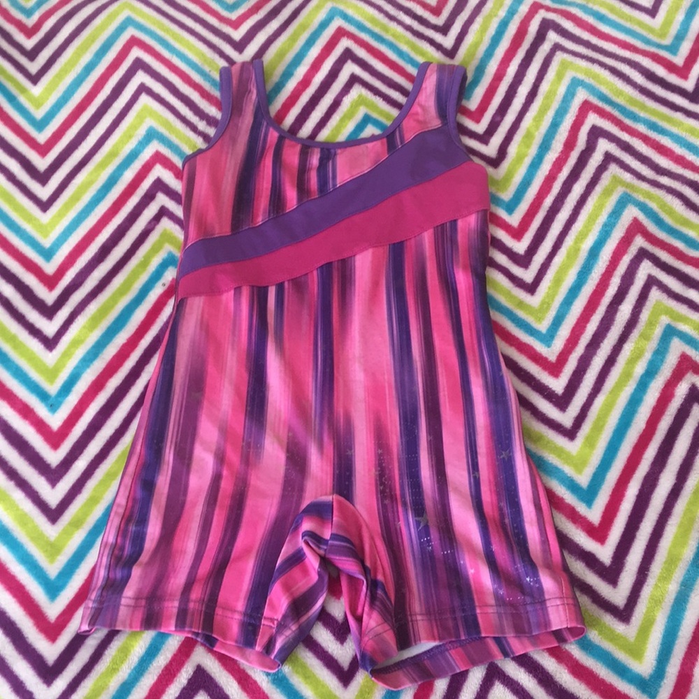 A cute leotard for a girl who loves to do gymnast
